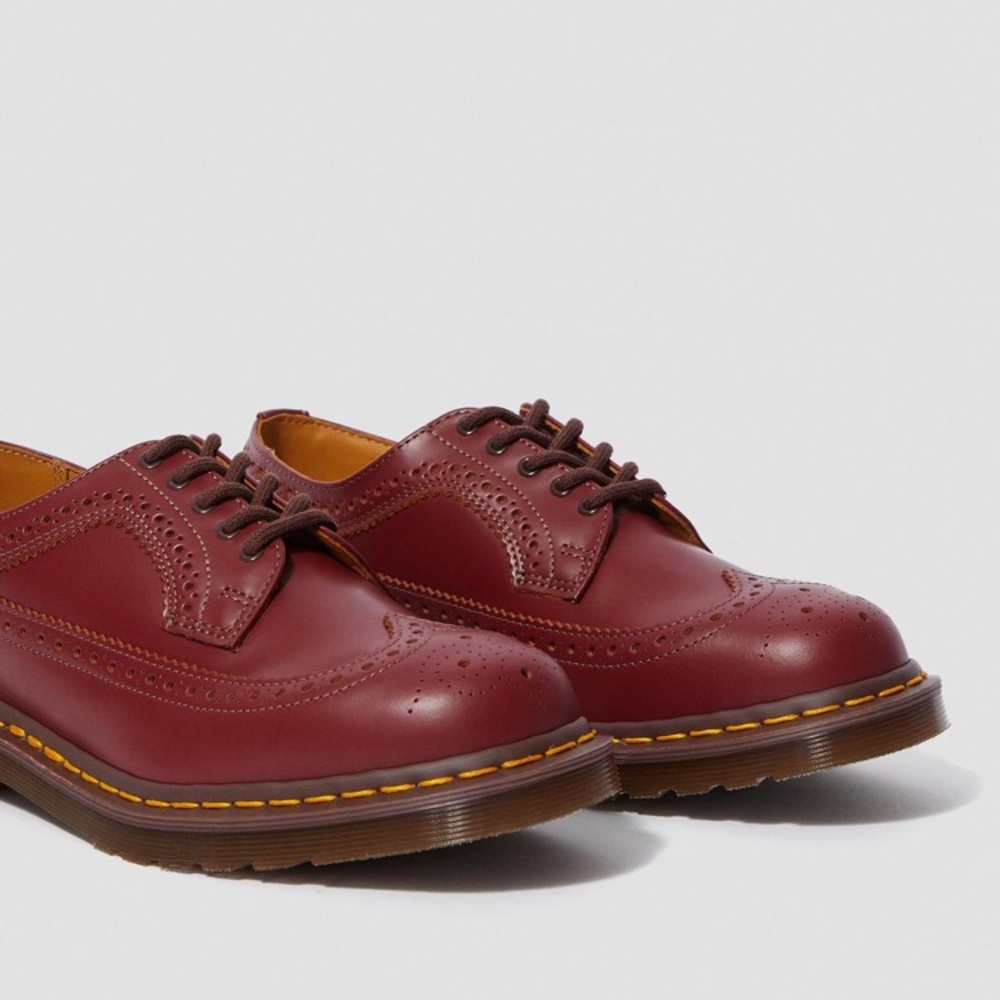 Women’s Cherry Red Dr. Martens Brogues | size 8